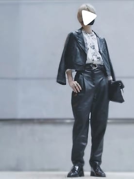 「A Day in the Life （アデイインザライフ）のアイテム」を使った、trさん（メンズ・168cm）の春コーディネート
