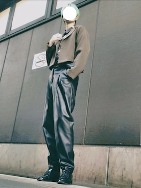 「CIAO（チャオ）のアイテム」を使った、trさん（メンズ・168cm）の秋コーディネート