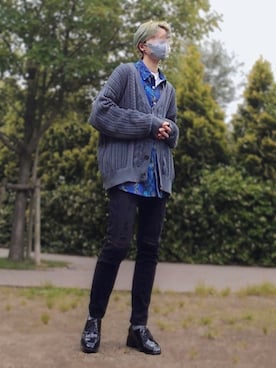 「G.O.C（ジーオーシー）のアイテム（シャツ/ブラウス）」を使った、trさん（メンズ・168cm）の夏コーディネート