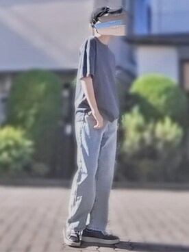 「LEVENDIS（レベンディス）のアイテム」を使った、trさん（メンズ・168cm）の夏コーディネート