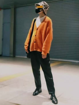 「HIDE（ハイド）のアイテム」を使った、trさん（メンズ・168cm）の春コーディネート