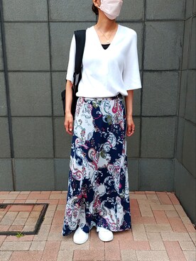 「柄スカート」の人気ファッションコーディネート - WEAR