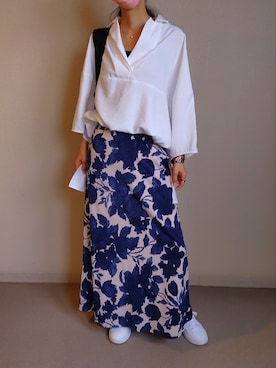 namilunaさん（レディース・166cm）の夏コーディネート