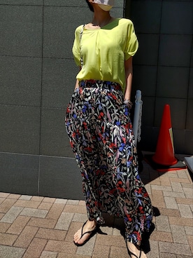 namilunaさん（レディース・166cm）の夏コーディネート