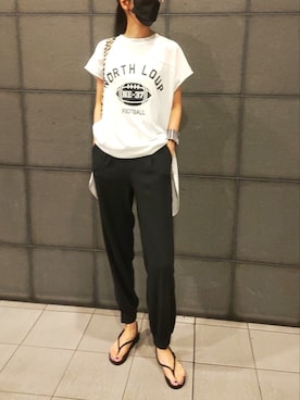 「リエディ(Re:EDIT)」｜namilunaさん（レディース・166cm）の夏コーディネート