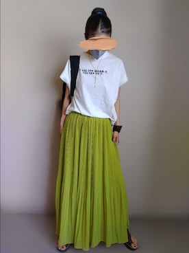 namilunaさん（レディース・166cm）の夏コーディネート