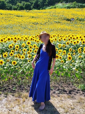 「MOERY（モエリー）のアイテム」を使った、namilunaさん（レディース・166cm）の夏コーディネート