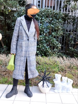 namilunaさん（レディース・166cm）の冬コーディネート