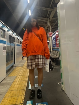 「アイテム（ドレスシューズ）」を使った、TOMOMIさん（レディース・168cm）の秋コーディネート