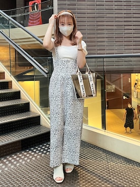「アパレルスタッフ」｜「アイテム（ブーツ）」を使った、e r iさん（レディース・151cm）の夏コーディネート