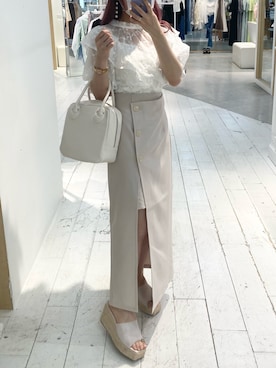 e r iさん（レディース・151cm）の夏コーディネート