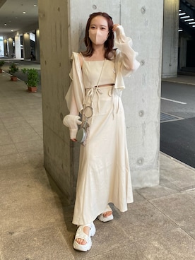 e r iさん（レディース・151cm）の夏コーディネート