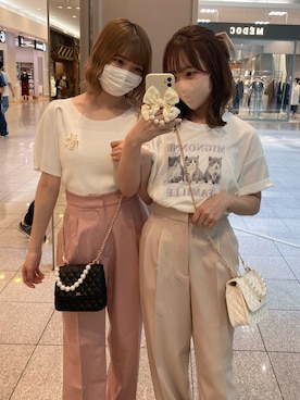 e r iさん（レディース・151cm）の春コーディネート