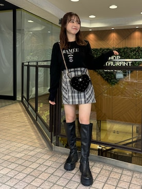 e r iさん（レディース・151cm）の秋コーディネート