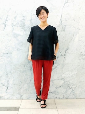 matsu_さん(レディース・161cm)の夏コーディネート