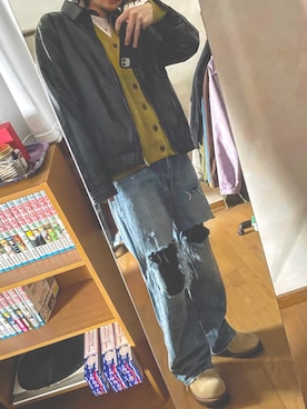 「LFYT（エルエフワイティー）のアイテム（ジャケット/アウター）」を使った、Sさん（メンズ・175cm）の春コーディネート