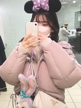 「SNIDEL」｜♡̷ ゅゅ ♡̷さん（レディース・157cm）の冬コーディネート