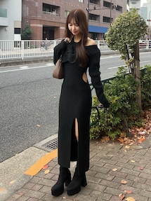 ツイストニットワンピース｜イートミー（EATME）アウトレット公式通販