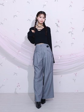 奈緒さん（レディース・162cm）の冬コーディネート