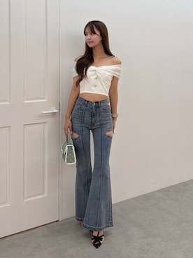 奈緒さん(レディース・162cm)の夏コーディネート