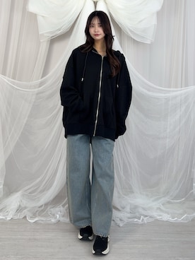 奈緒さん(レディース・162cm)の冬コーディネート