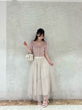 奈緒さん（レディース・162cm）の夏コーディネート