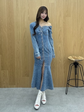 奈緒さん（レディース・162cm）の冬コーディネート