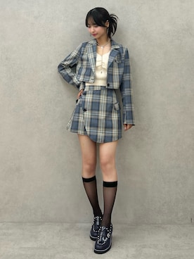 奈緒さん（レディース・162cm）の秋コーディネート