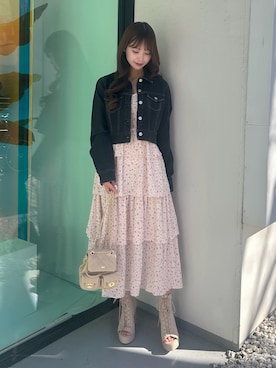 奈緒さん（レディース・162cm）の春コーディネート