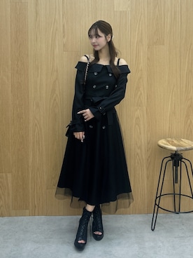 奈緒さん（レディース・162cm）の冬コーディネート