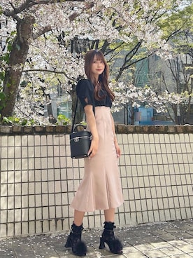 奈緒さん（レディース・162cm）の春コーディネート