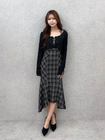 マーメイドチェックワンピース｜イートミー（EATME）公式通販｜RUNWAY