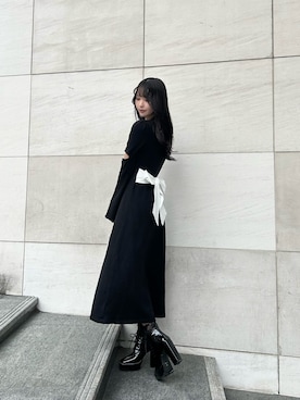 奈緒さん（レディース・162cm）の冬コーディネート