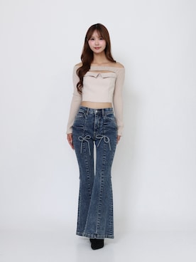 奈緒さん（レディース・162cm）の秋コーディネート