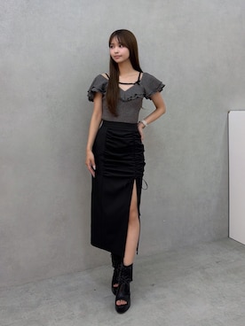 奈緒さん(レディース・162cm)の夏コーディネート