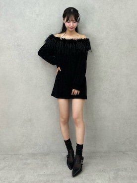 奈緒さん（レディース・162cm）の秋コーディネート