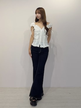 奈緒さん(レディース・162cm)の夏コーディネート