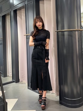 奈緒さん（レディース・162cm）の春コーディネート