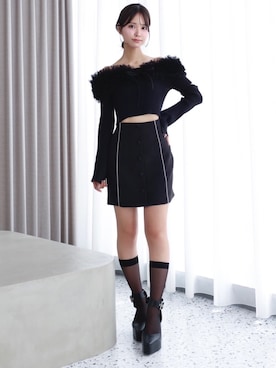 奈緒さん（レディース・162cm）の秋コーディネート