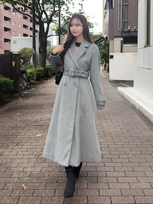 ダブルテーラードロングコート｜イートミー（EATME）公式通販｜RUNWAY