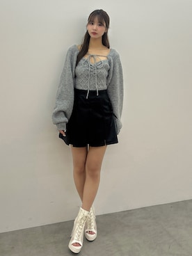 奈緒さん（レディース・162cm）の冬コーディネート