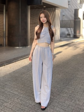 奈緒さん（レディース・162cm）の夏コーディネート