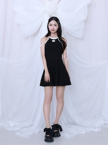 EATME（イートミー）の「【EATME×MARY QUANT】リボンリブワンピース