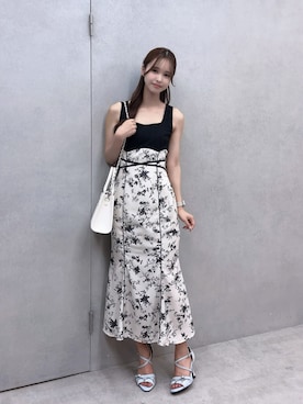 奈緒さん（レディース・162cm）の夏コーディネート