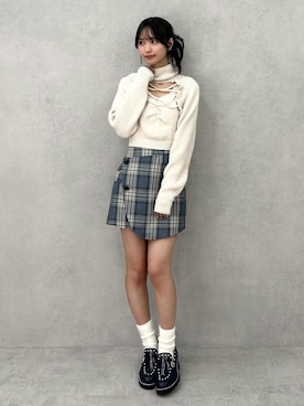 奈緒さん（レディース・162cm）の秋コーディネート