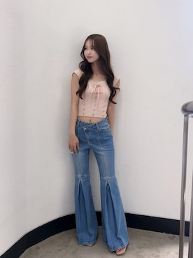 奈緒さん（レディース・162cm）の夏コーディネート