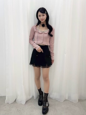 奈緒さん（レディース・162cm）の冬コーディネート