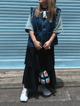 yuukaさん（レディース・154cm）の夏コーディネート