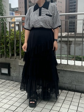 yuukaさん（レディース・154cm）の夏コーディネート