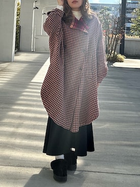 「アイテム（その他シューズ）」を使った、yuukaさん（レディース・154cm）の冬コーディネート